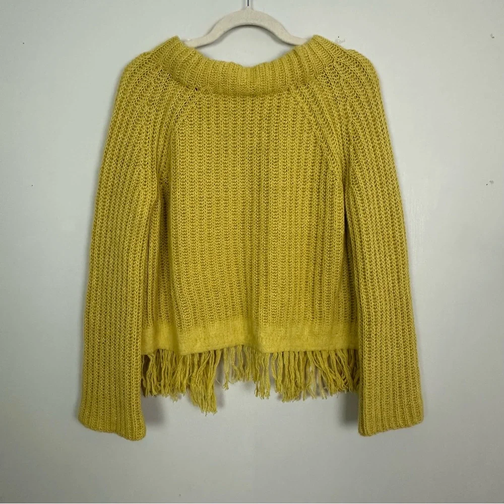 Sportmax Fringe Hem Open Back Sweater - Picture 2 of 8